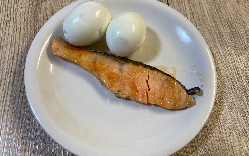 鮭と卵